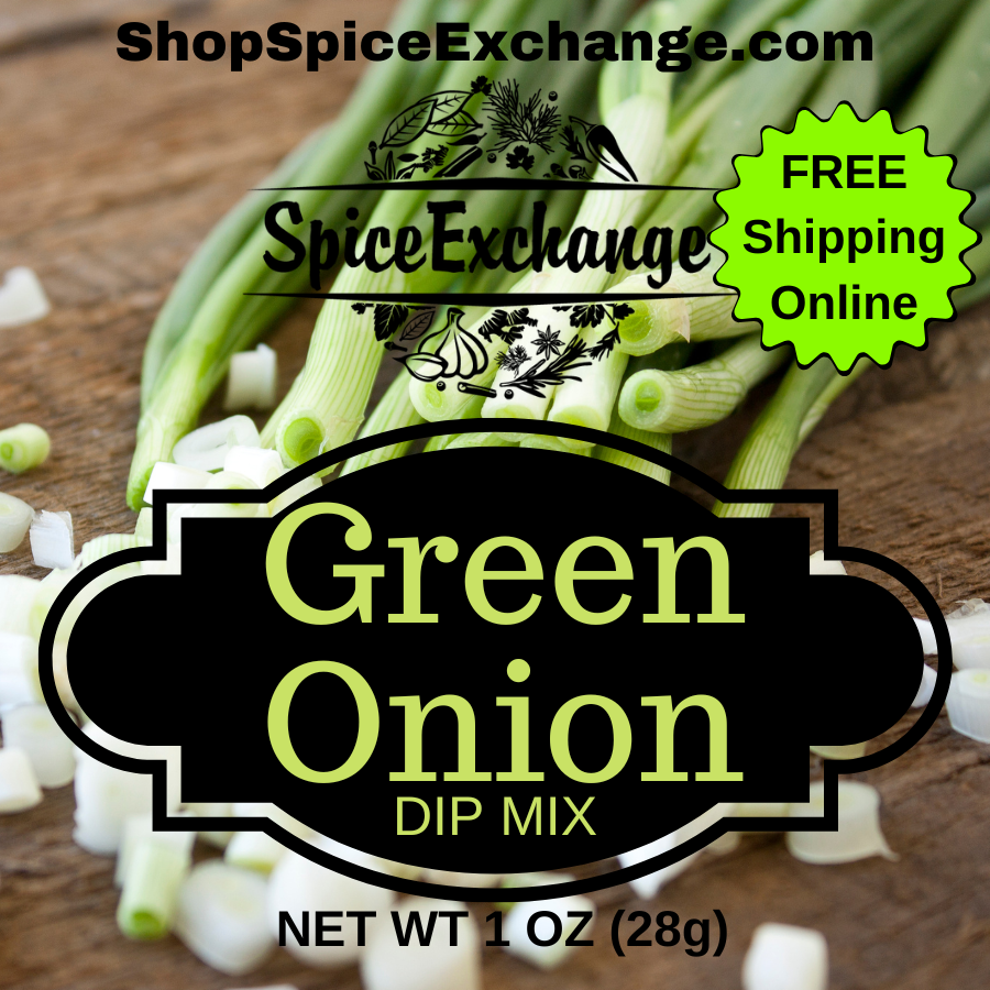 Green Onion Dip Mix Spice Exchange FREE SHIPPING ORDERS OVER 20 (US)